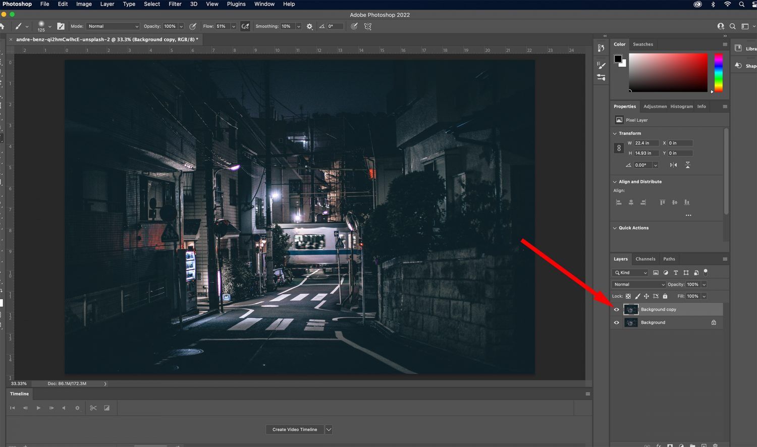 Creating a Noir Night Scene in PS and LR