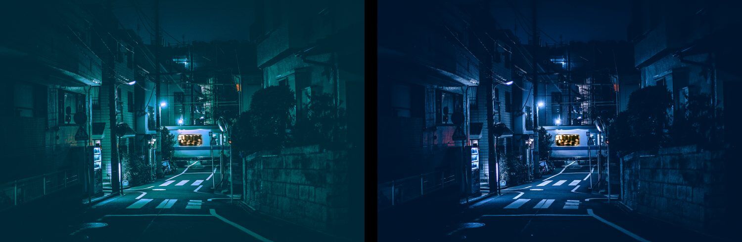 Creating a Noir Night Scene in PS and LR