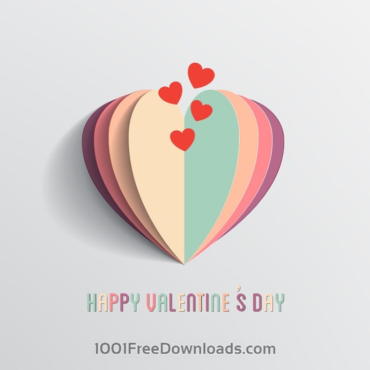 Happy Valentine's Day vector illustration