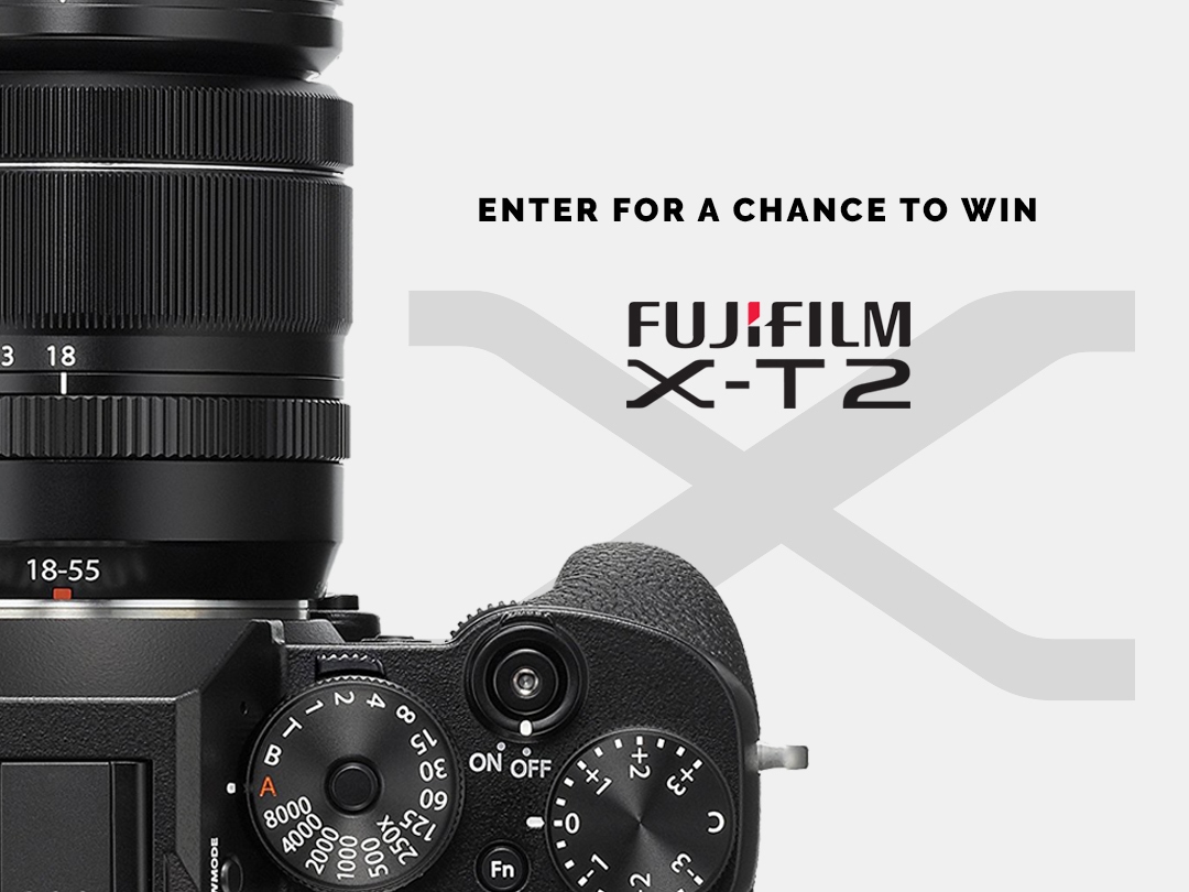 Giveaway: Win a Fujifilm X-T2 Mirrorless Camera with 18-55mm F2.8-4.0 Lens