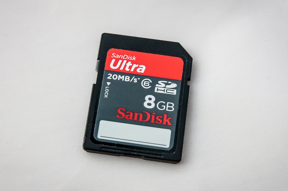 SanDisk Ultra 8Gb SD Card