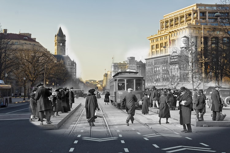 Merging Past and Present: 20th Century Pennsylvania Avenue