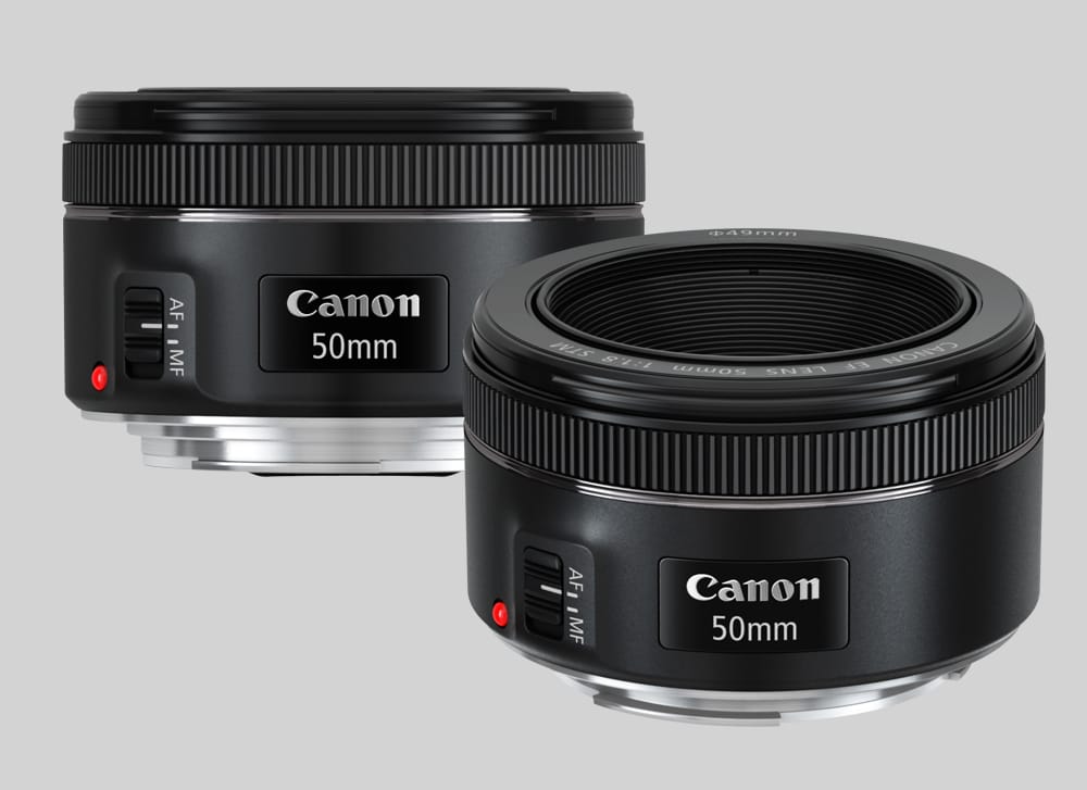 Canon or Nikon 50mm f1.8 Lens