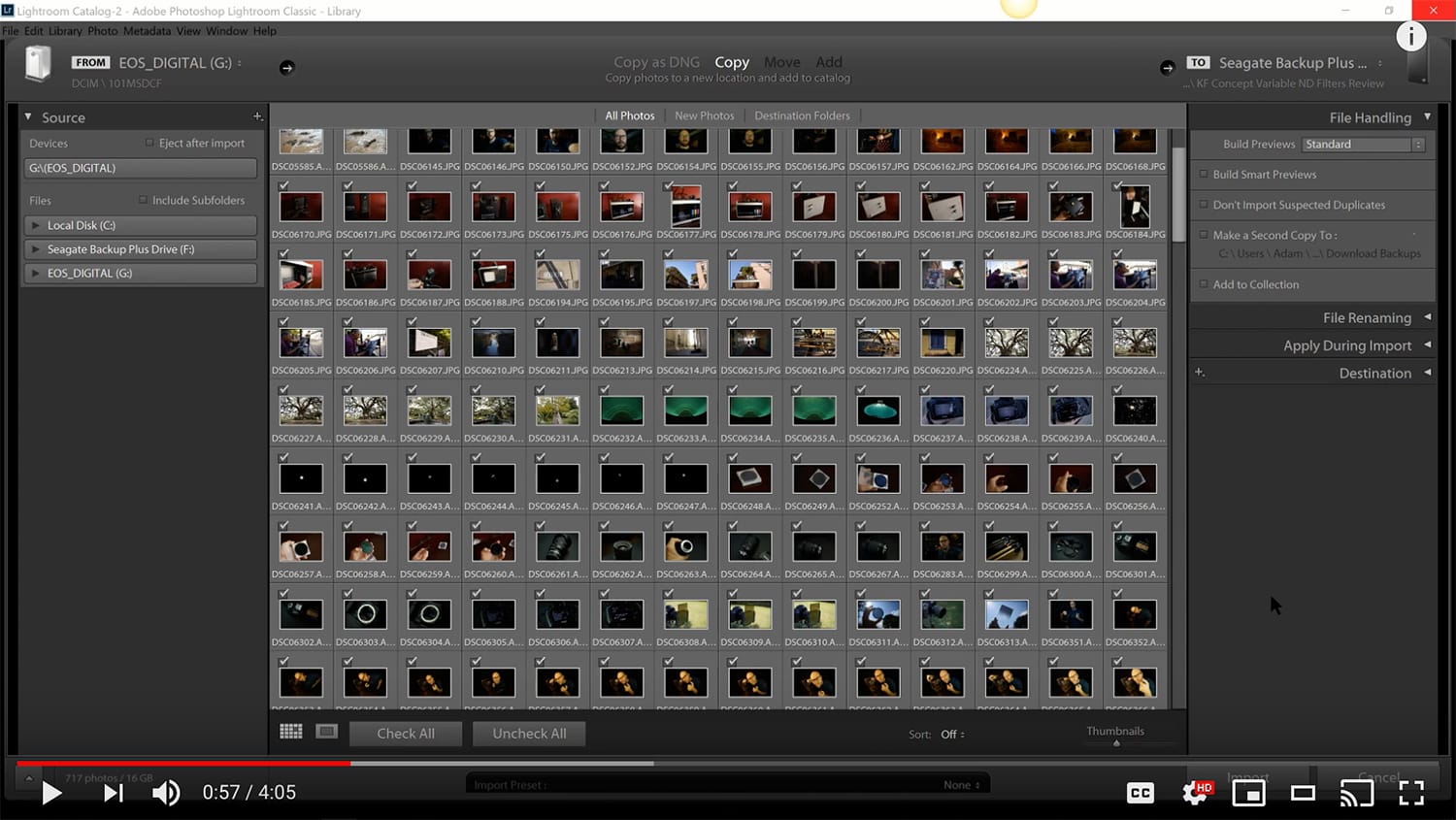 File Handling in Adobe Lightroom Classic - Video