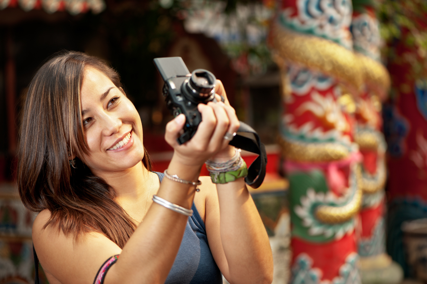 Asian Tourist Photographer