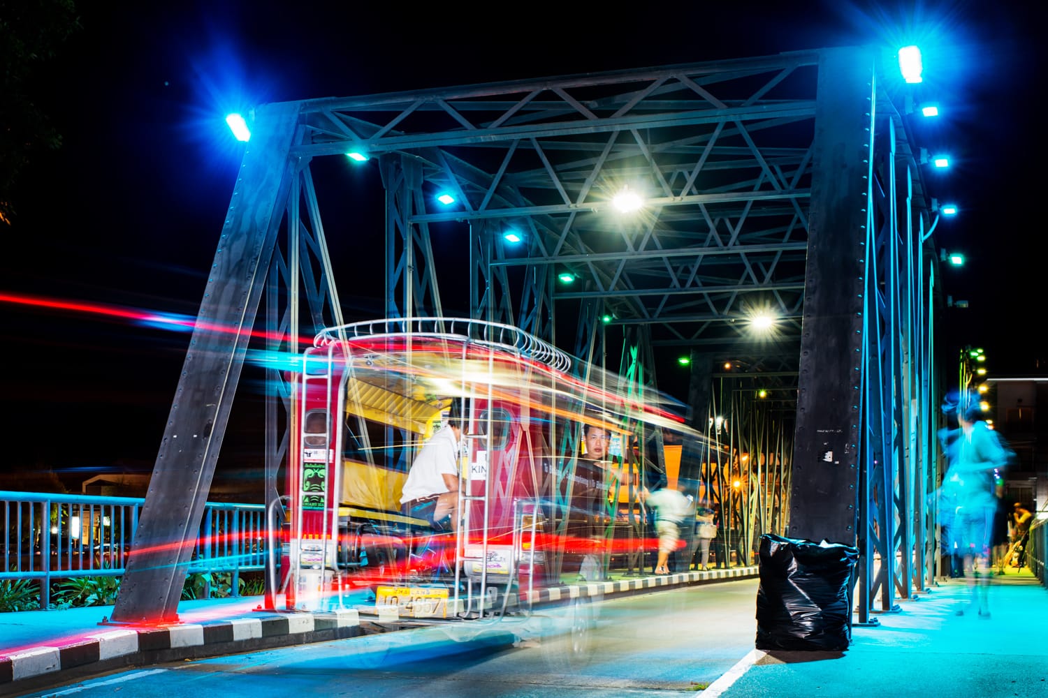 Iron Bridge at Night