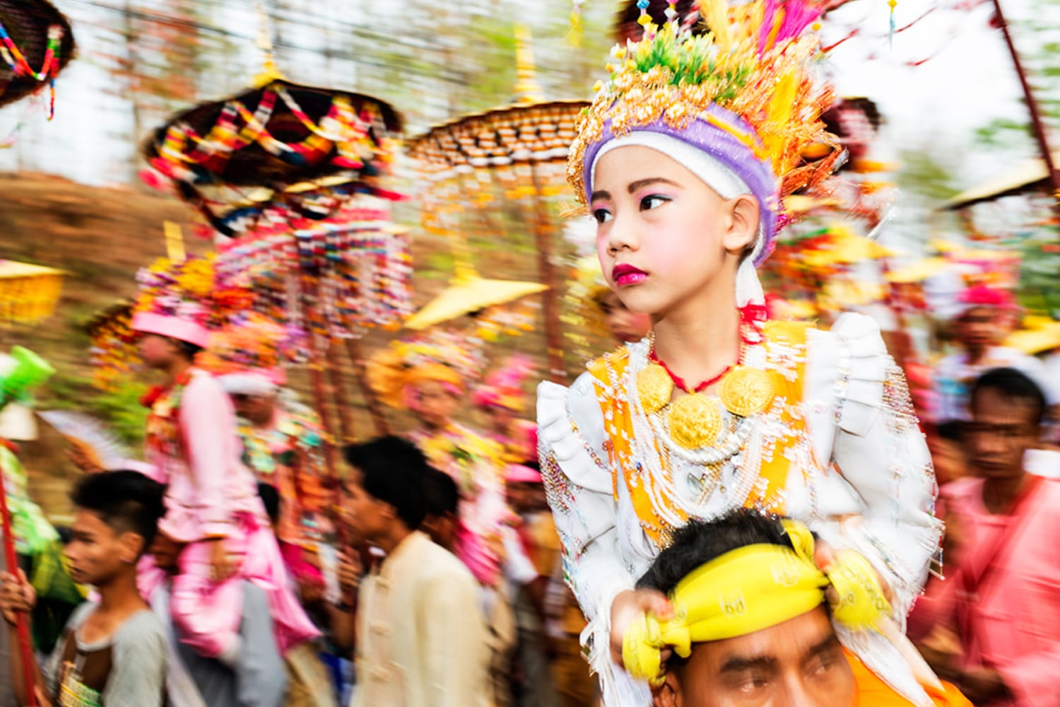 Poi Sang Long Festival, Mae Hong Son, Thailand