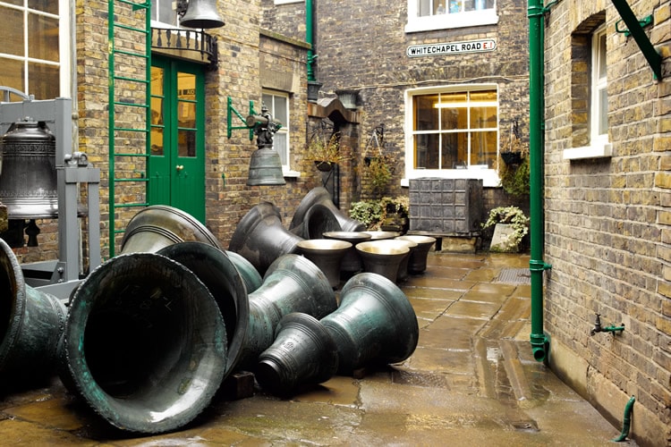 Whitechapel Bell Foundry, courtyard - Copyright Peter Dazeley - credit photographer Peter Dazeley