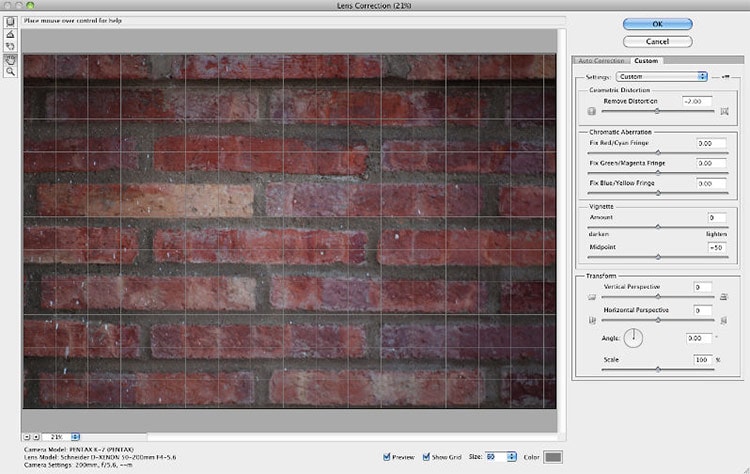 How to Use the Lens Correction Filter in Photoshop to Hide Common Lens Problems