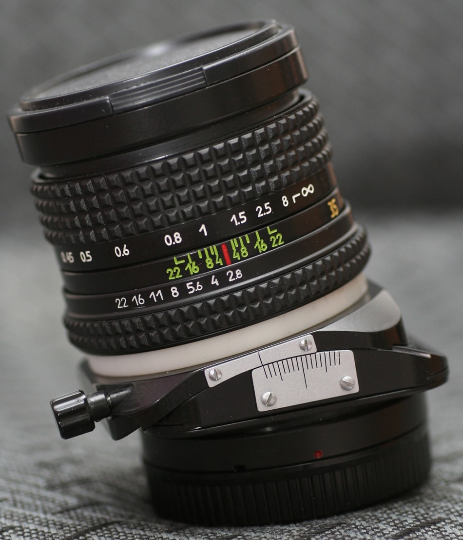 MC ARAX 2.8/35mm Tilt & Shift lens