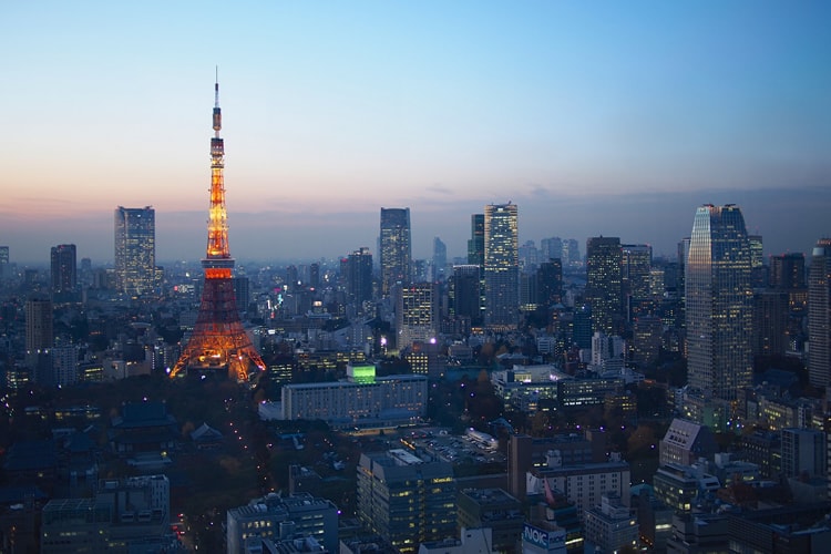 Blue Hour over Tokyo