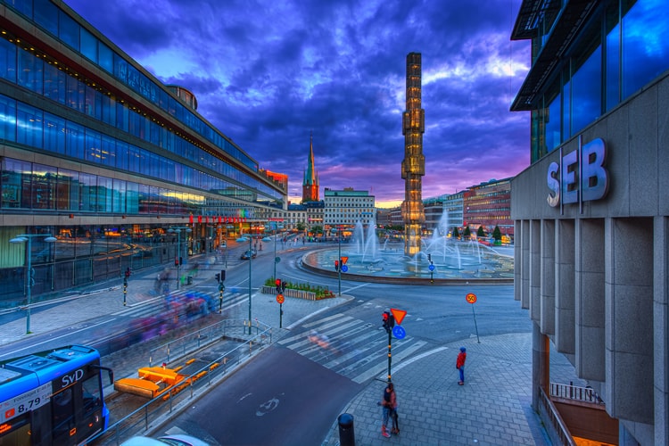 Stockholm, Approaching Blue Hour