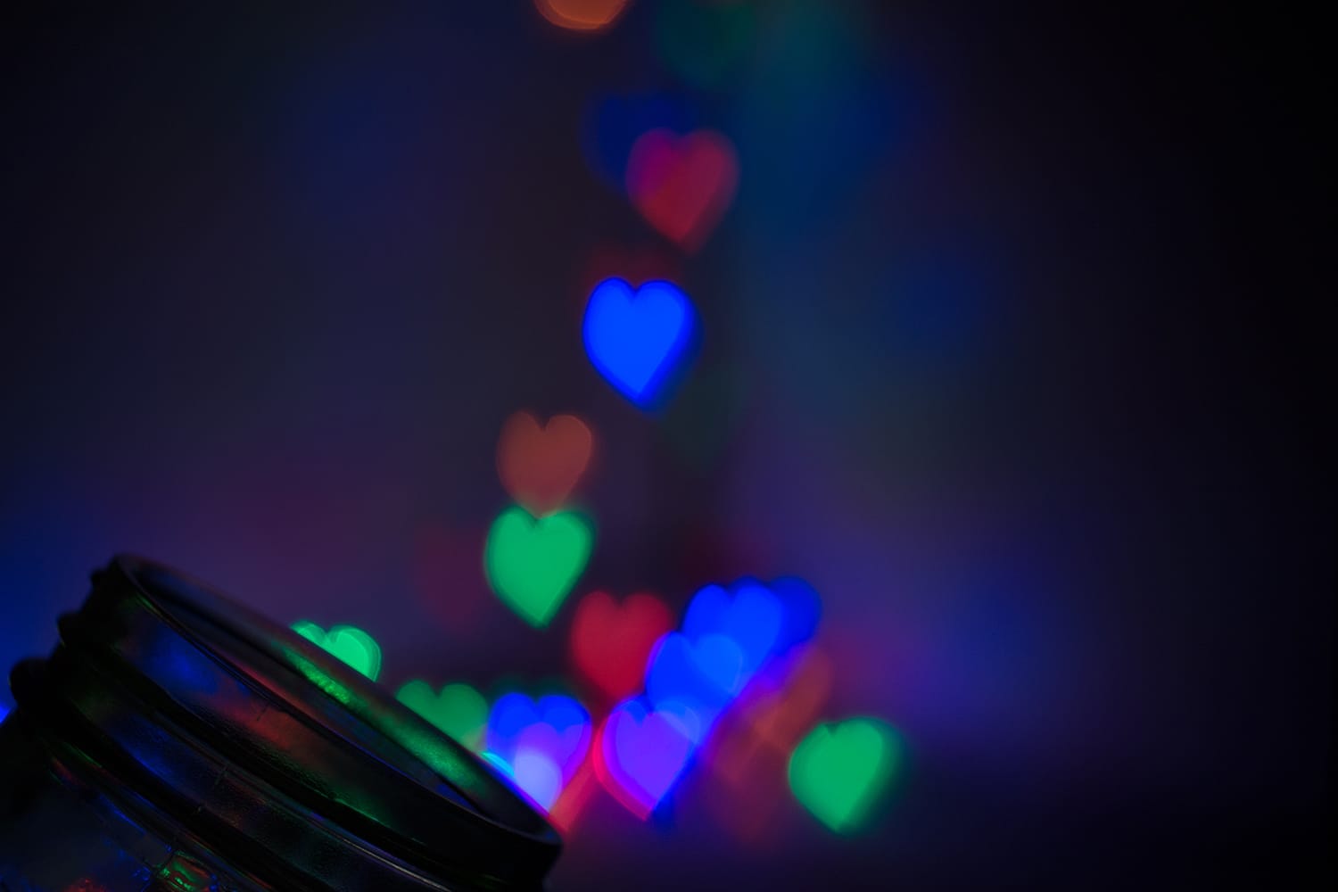 Bokeh Heart Shape