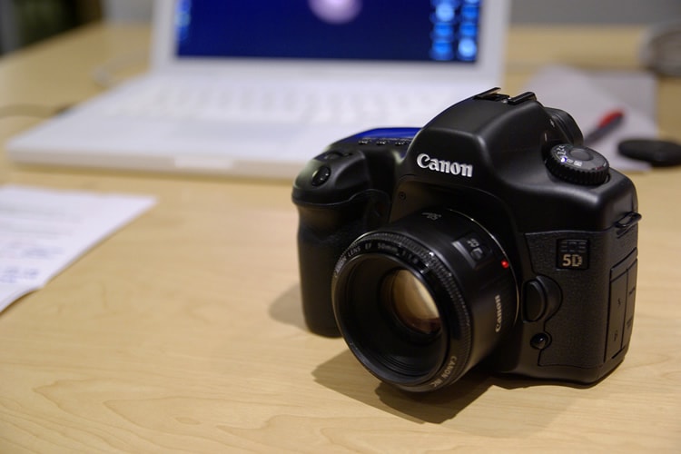 Canon 5D MKI with 50mm f/1.8 II