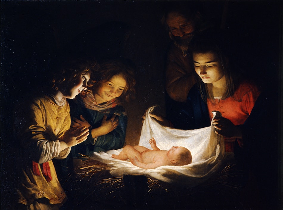  L'Adoration de l'Enfant