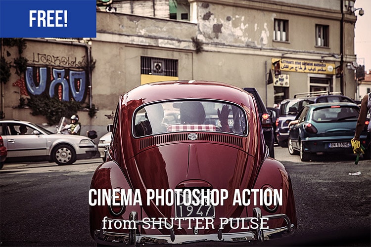 Cinema Photoshop Action