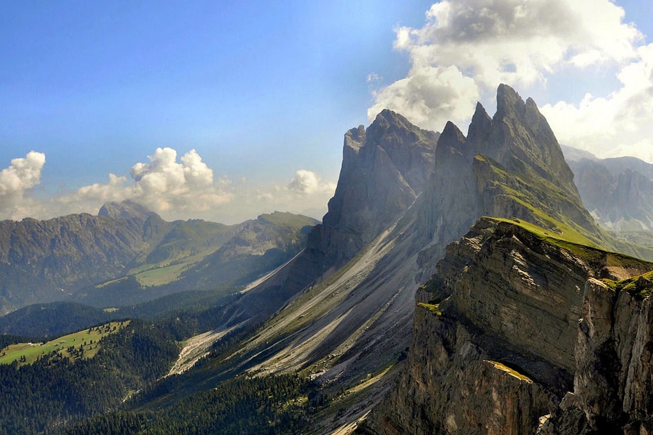 Dolomita - Val di Funes como Odle - formas seguras de tomar fotos de la naturaleza impresionantes