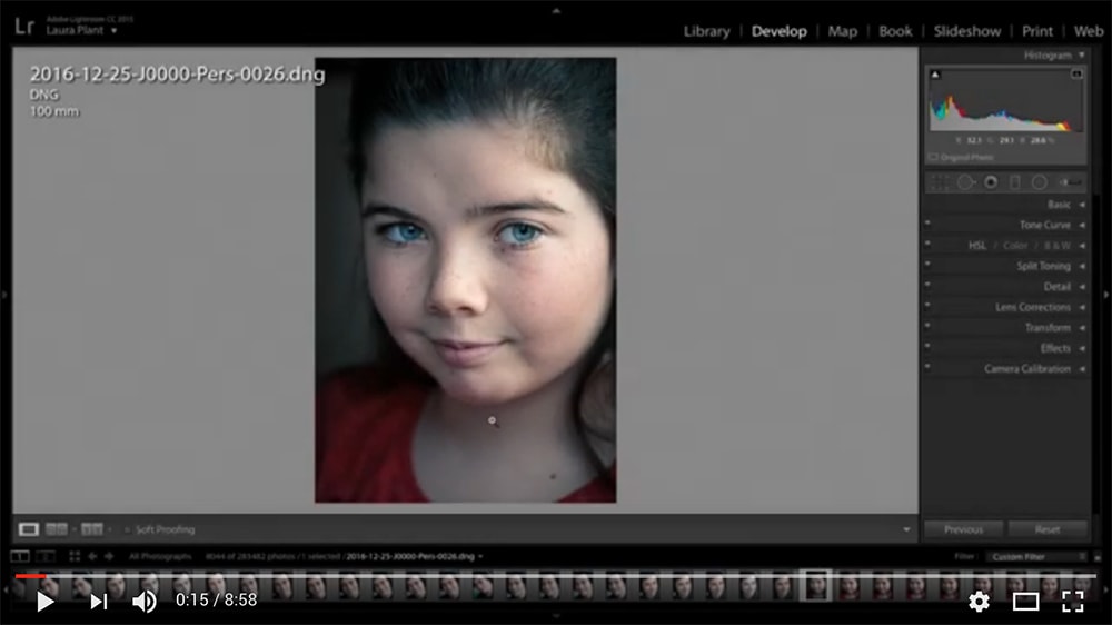 Dropping Focus In Adobe Lightroom - Video Tutorial