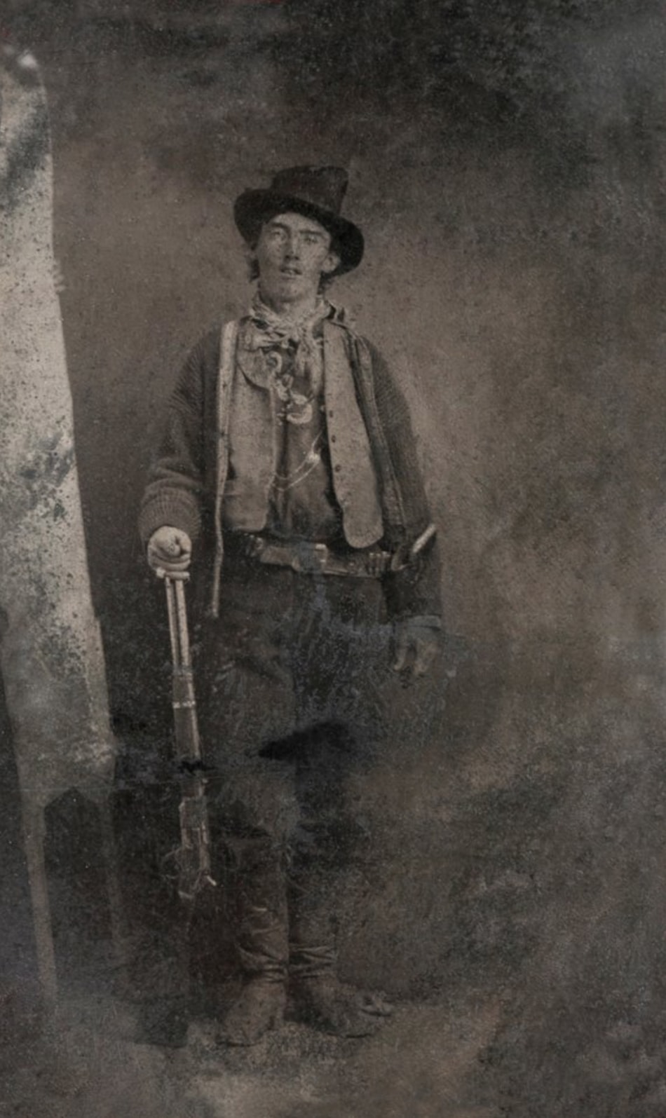 Billy The Kid in Tintype