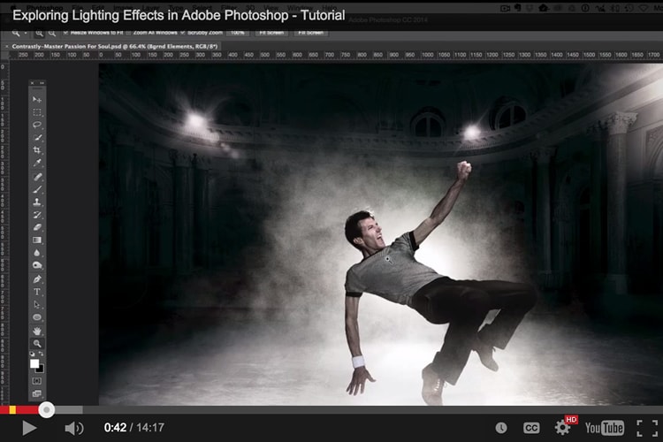 Exploring Lighting Effects in Video Tutorial Contrastly