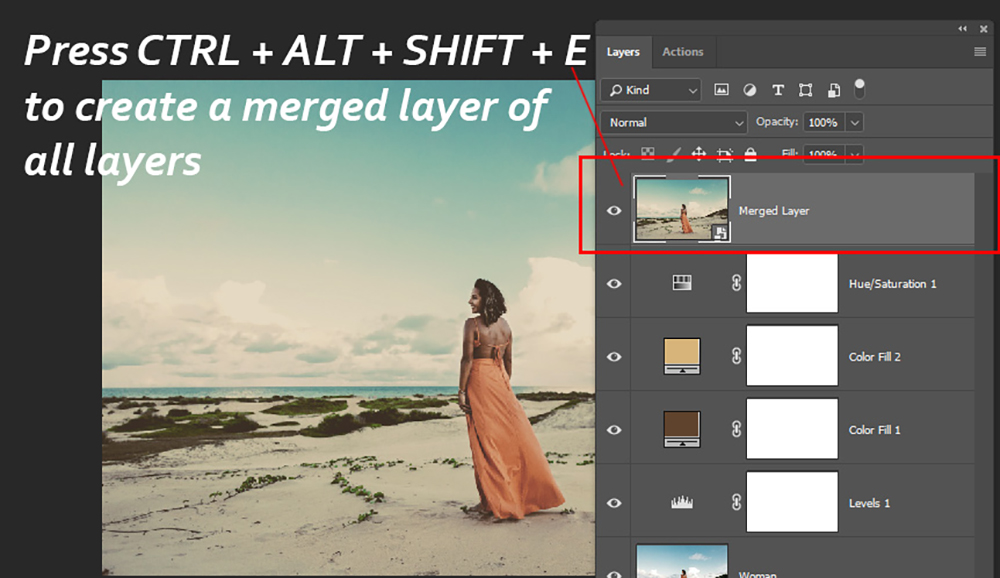 How to Transform an Image and Create a Vintage Look — Photoshop Tutorial