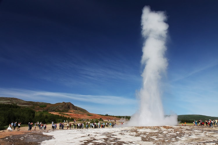 Iceland - Geysir and Strokkur Geysers