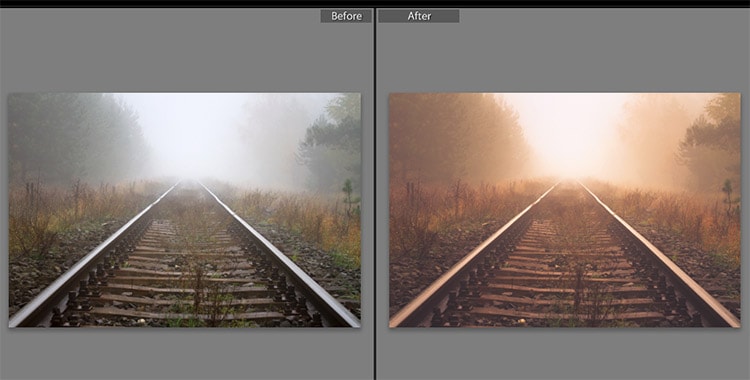 Warm Fog Lightroom Preset