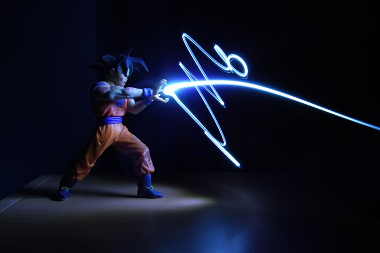 Light Graffiti - Goku