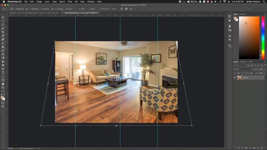 Manually fixing distortion in Photoshop is easier than you think
