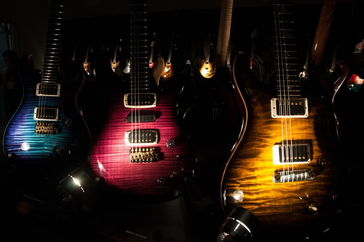 Paul Reed Smith Exhibit At NAMM 2014