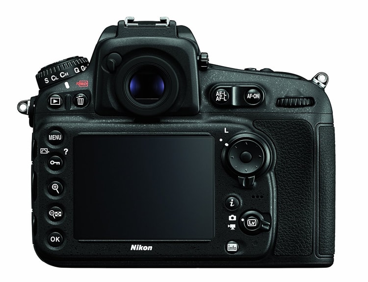 Nikon D810 - Back