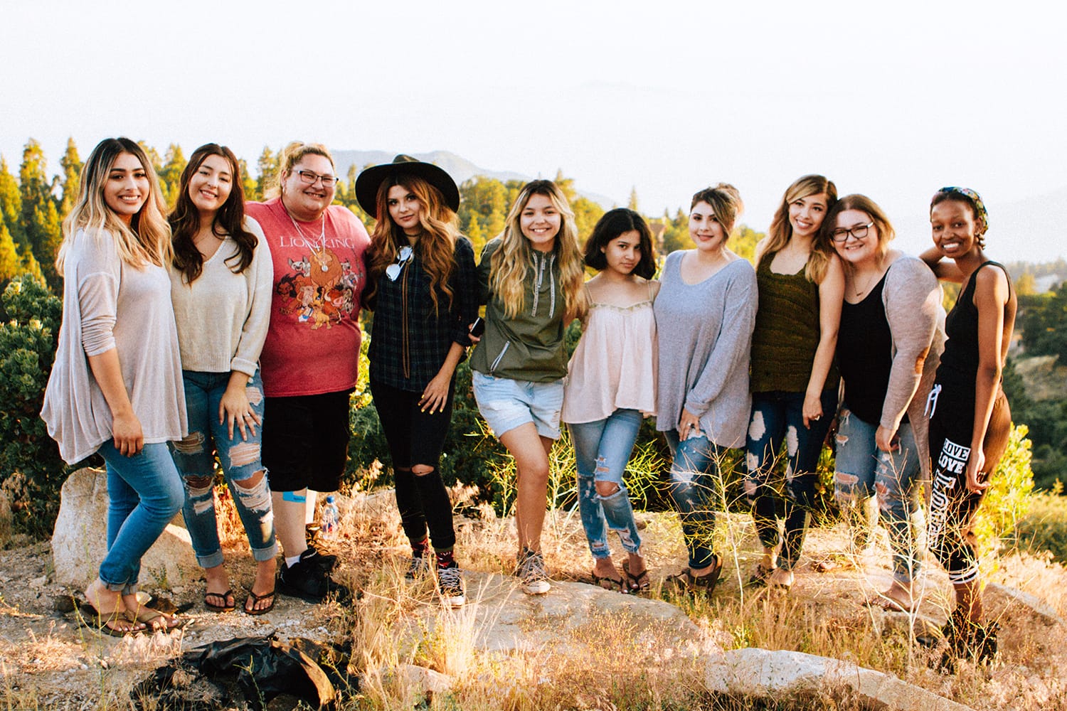 Group Outdoors Photo