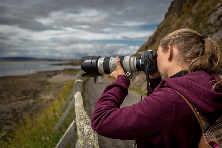 Big Lens, Little Photographer