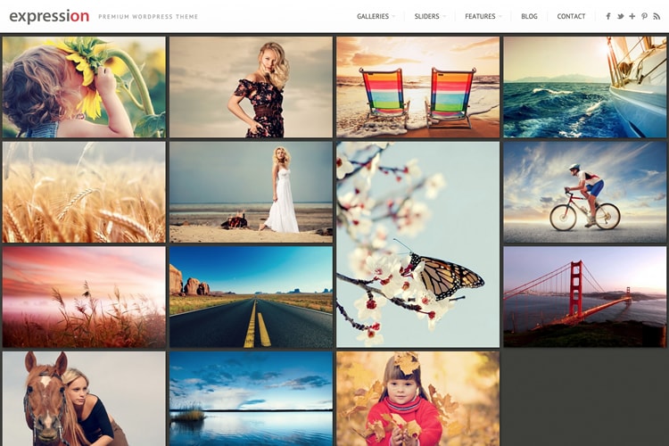 responsive download cesar theme portfolio photography Photographers WordPress Premium Of 50 Themes Best The For