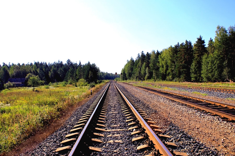Landscape Railroad Track