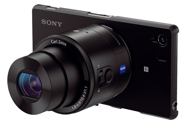 Sony QX100 with Xperia Phone