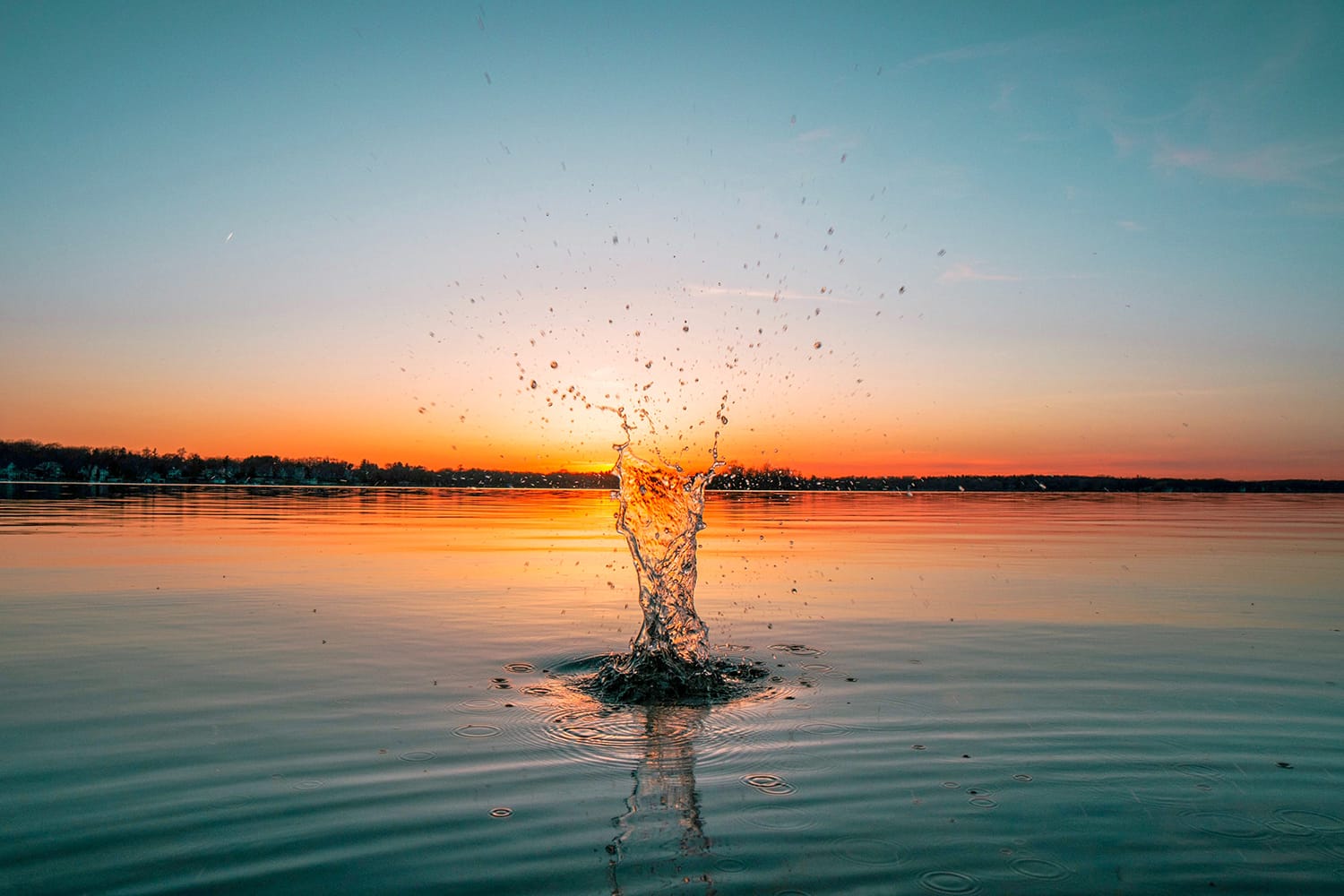 Splash in Water