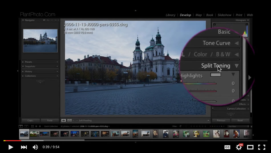 How To Achieve A Split Tone Look In Lightroom - Video