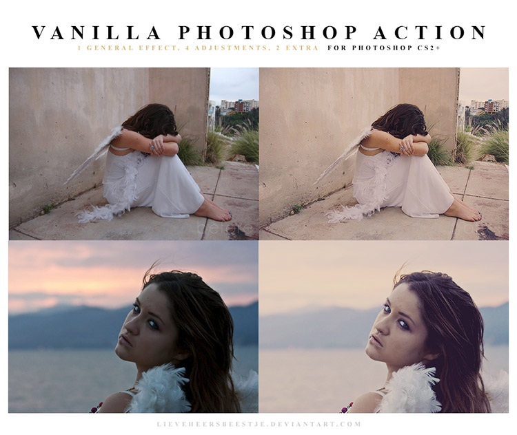 Vanilla Photoshop Actions