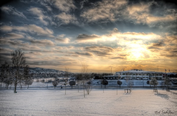 Snow Landscape HDR