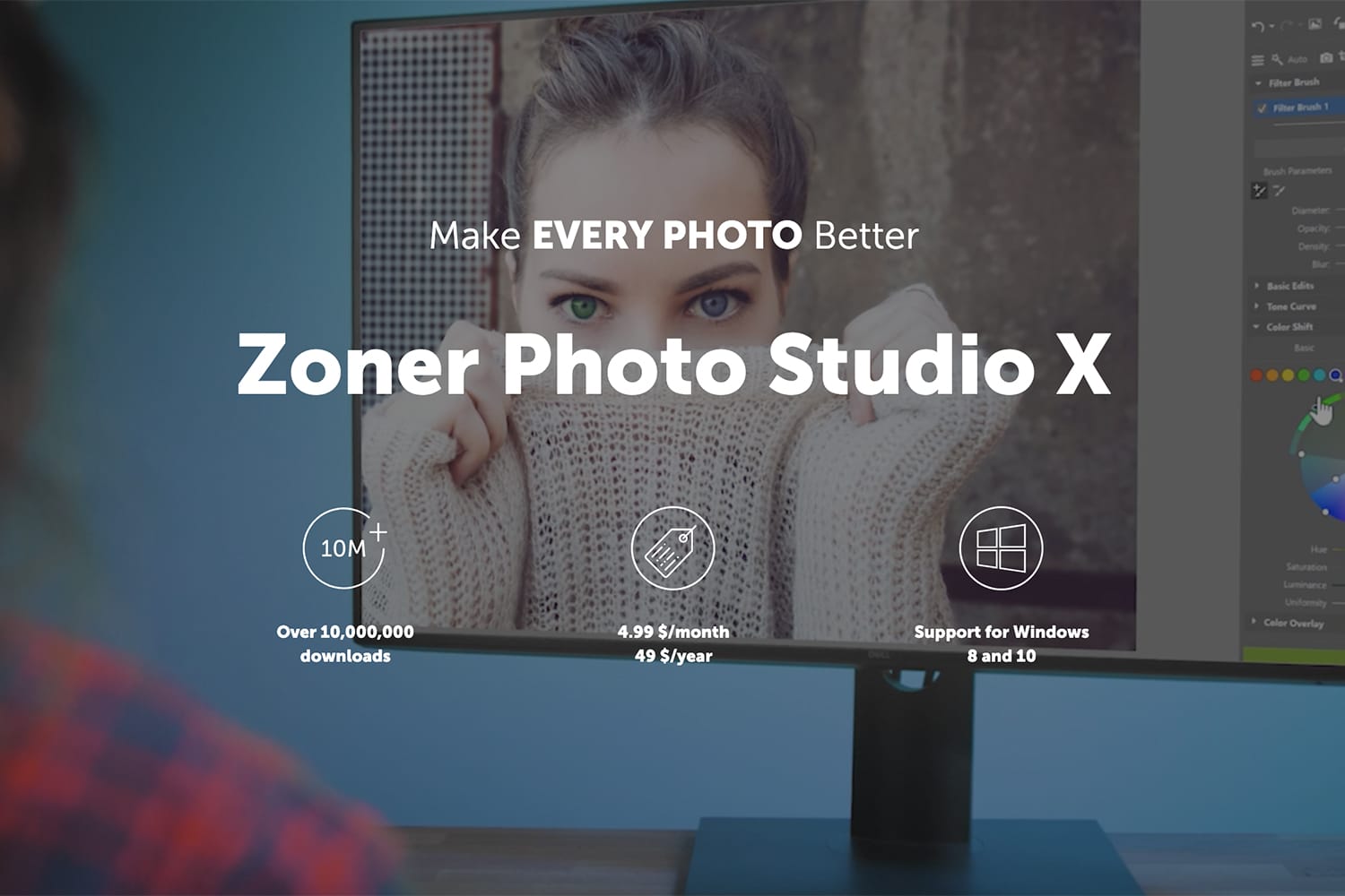 download does zoner photo studio x support fujifilm xa10?